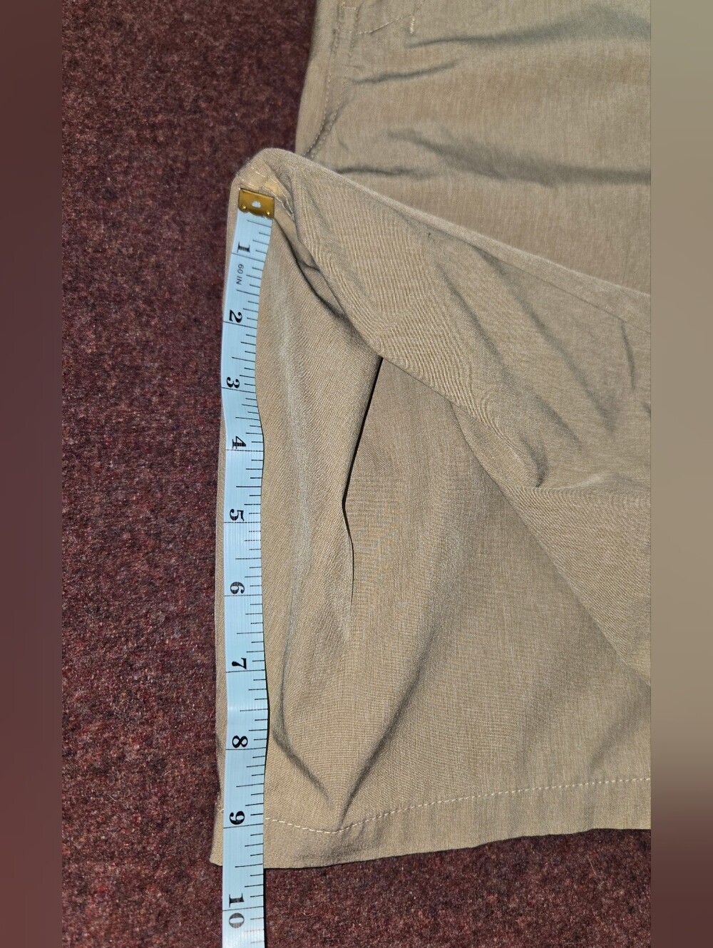 RSQ Hybrid Shorts Boys Size 18 Tan - Picture 7 of 8
